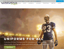 Tablet Screenshot of corporateimagesinc.com